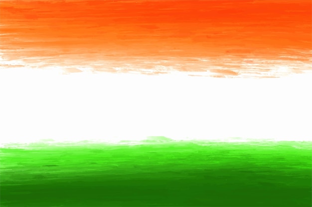 Watercolor Texture Background for Indian Flag Theme Independence Day – Free to Download