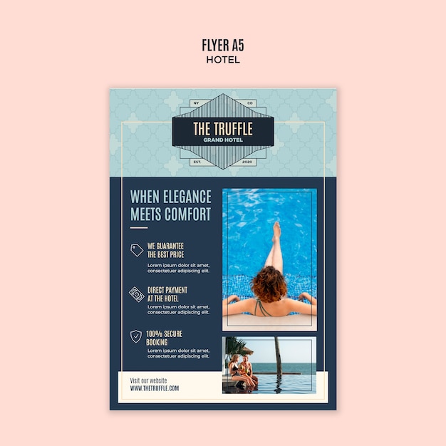 Hotel Template Design – Free Download, Download Free Stock Photo