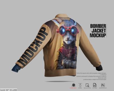 Bomber Jacket Mockup – Free Download, High-Quality Free Stock Photo