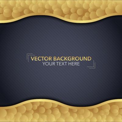 Stunning Gold and Black Background – Free Download