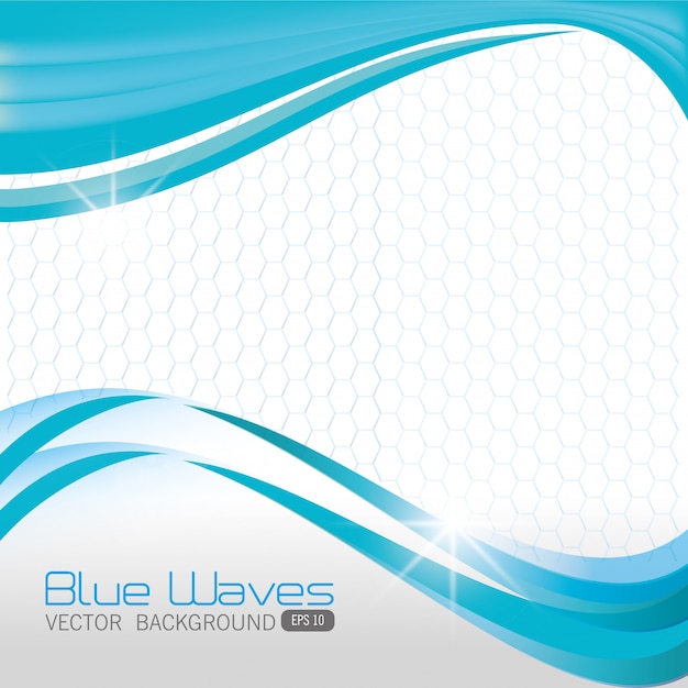 Blue Waves Design â Free Download, Free Stock Photo