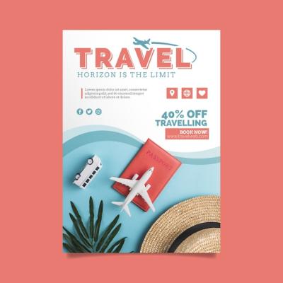 Travel Poster Concept – Download Free Stock Photo