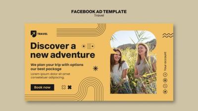 Travel Adventure Facebook Template – Free Download