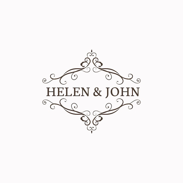 Wedding Invitation Emblem – Download Free Stock Photo