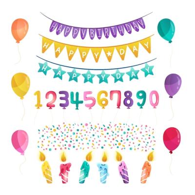 Birthday Decorations and Balloons – Free Stock Photo Download