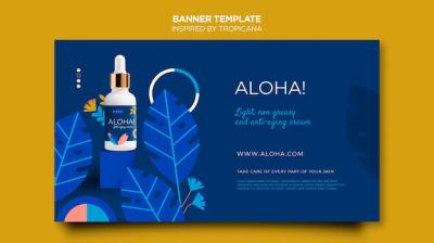 Inspired by Tropicana Horizontal Banner – Free Stock Photo for Download