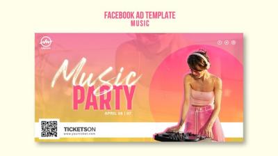 Facebook Template for Music Sessions – Free Download