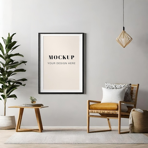 Realistic Poster Mockup Presentation – Free to Download