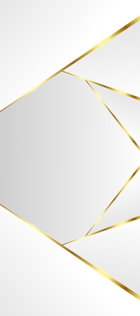 Geometric Golden Lines on White Background – Free to Download