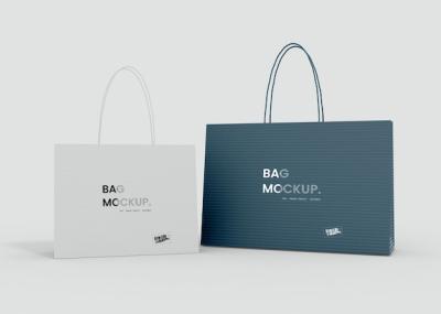 Paper Shopping Bag Mockup – Free Download