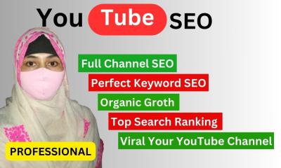 I Will Provide Expert YouTube Video SEO Optimization for Top Search Rankings