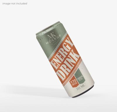 Beer Can Mockup – Download Free Stock Photo