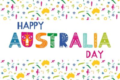 Hand Drawn Australia Day Wallpaper – Free to Download