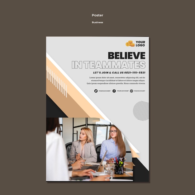 Business Flyer A5 Template – Free Download