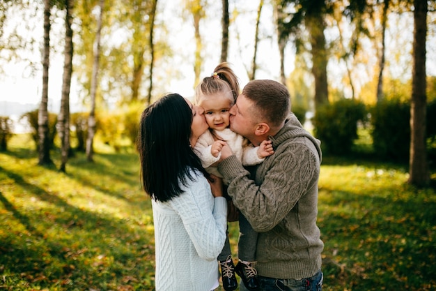 Family Enjoying Time Together in Green Nature – Free Stock Photo for Download