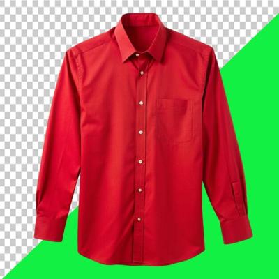 Red Button Clothes on Transparent Background – Free Download