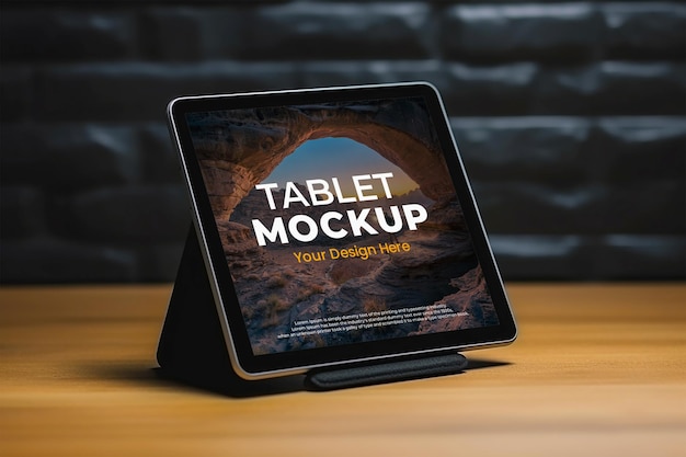 Modern Tablet Screen Mockup – Free Download