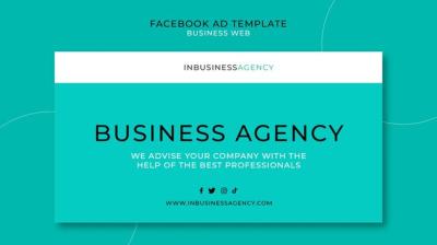 Flat Design Business Web Template – Free Download