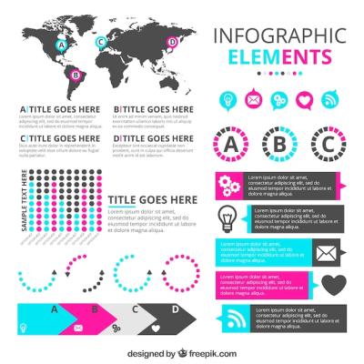 Professional Infographic Elements for Your Projects – Free Download