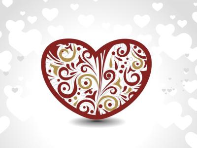 Heart Logo Design for Valentine’s Day: Download Free Stock Photo