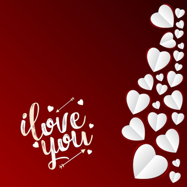 Happy Valentines Day Vector – Download Free Stock Photo