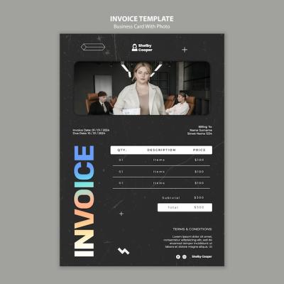 Professional Business Invoice Template – Free Download