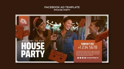 House Party Template Design – Free Download