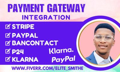 I Will Integrate Bancontact, iDEAL, Klarna, PayPal, Sofort, and P24 to Your Shopify Store via Stripe