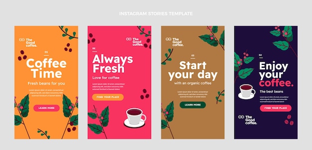 Minimal Coffee Shop Instagram Stories – Free Download