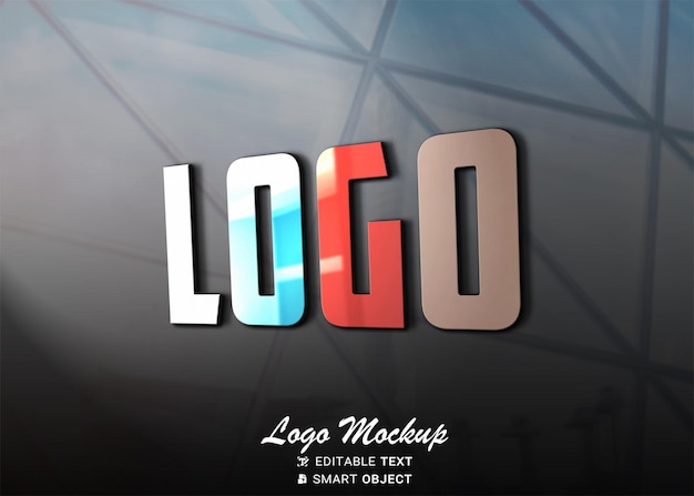 Simple Logo Mockup for Creative Projects – Free Download