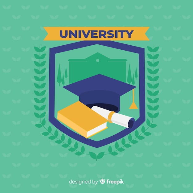 Flat University Concept – Free Stock Photo for Download