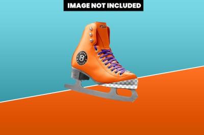 Ice Skate Mockup – Free Stock Photo for Download