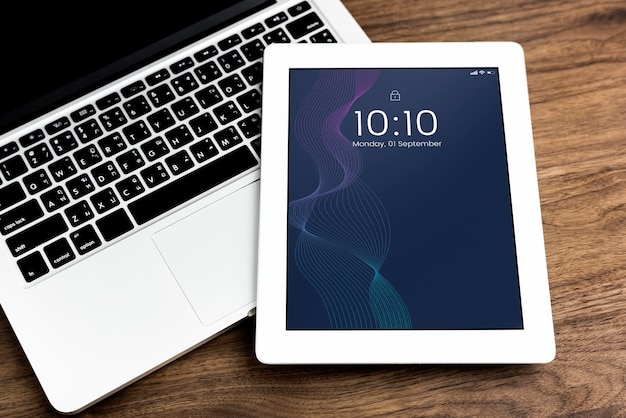 Digital Tablet Screen Mockup Template – Download for Free