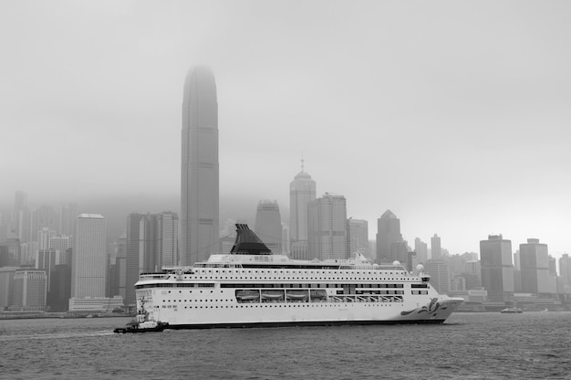 Black and White Photography of Hong Kong – Free Download