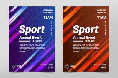 Sporting Event Poster Template – Free Download