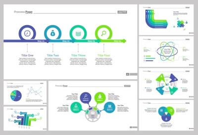 Eight Banking Slide Templates Set – Free to Download