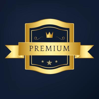 Premium Collection Badge Design Vector – Free Download