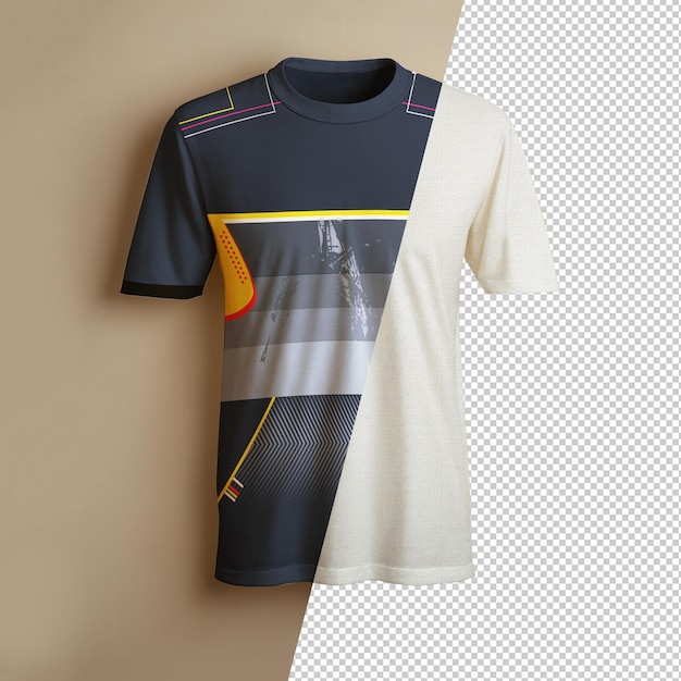 Soccer Jersey Mockup – T-Shirt Front View for Free Download