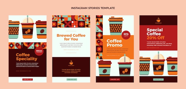 Minimal Coffee Shop Instagram Stories – Free Download