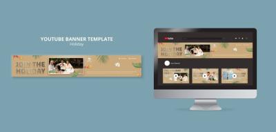 Flat Design Travel Template – Free Download