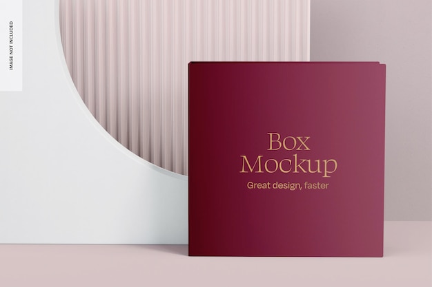 Luxury Box Mockup – Download Free Stock Photo