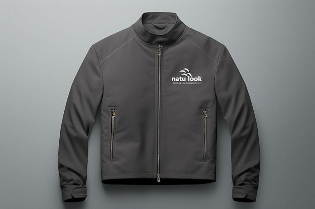 Men’s Black Jacket Mockup – Free Download