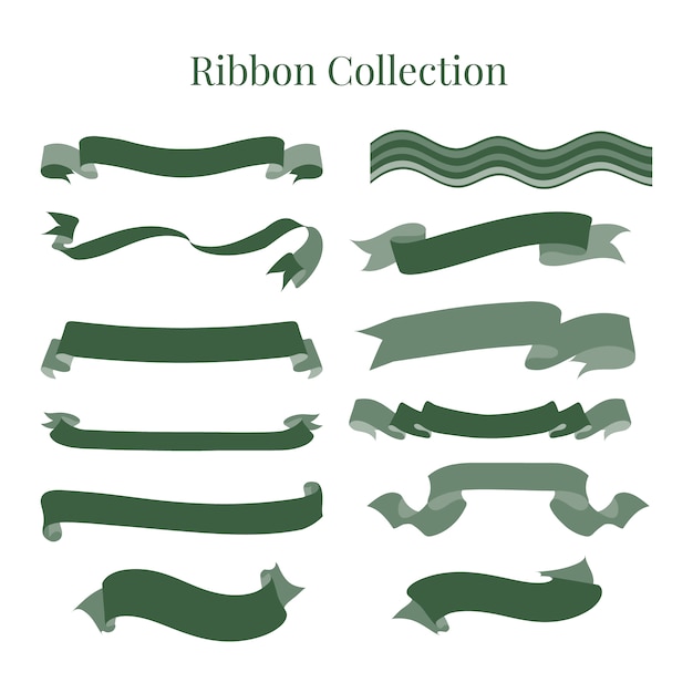 Ribbons Collection Design – Free Download Free Stock Photo