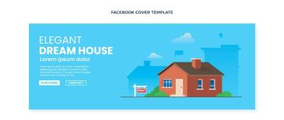 Real Estate Facebook Cover – Free Download, Free Stock Photo