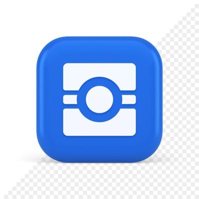 3D Realistic Camera Icon for Video and Multimedia Applications – Free to Download