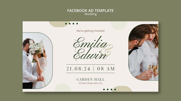 Wedding Celebration Social Media Promo Template – Free Download