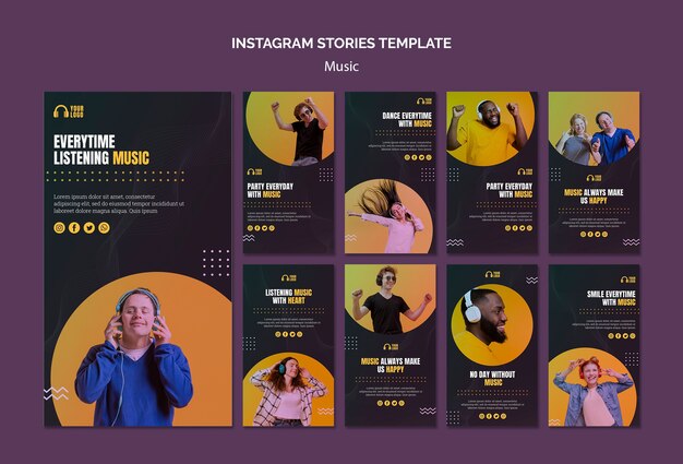 Music Event Instagram Stories – Free Download