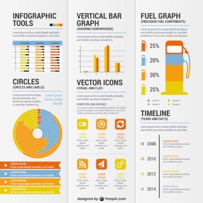 Infographic Graphic Resources Pack – Download Free Stock Photo