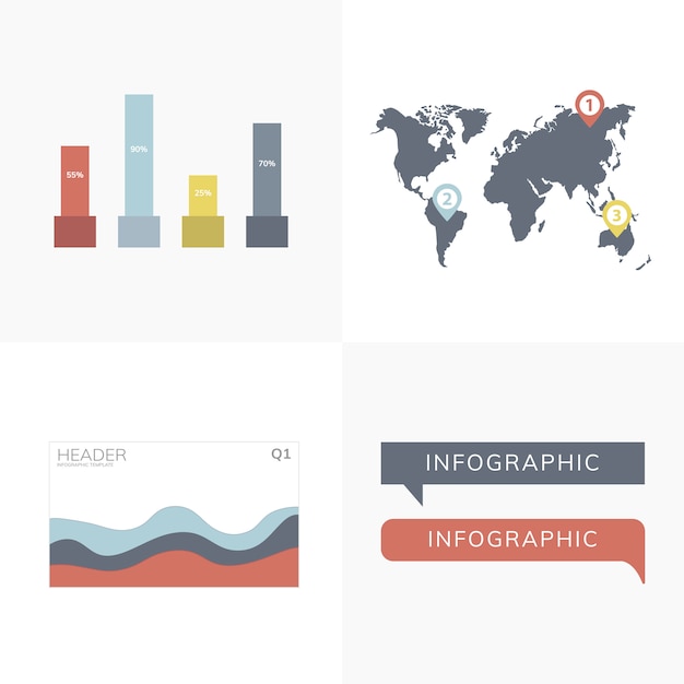 Business Infograph Vectors for Free Download