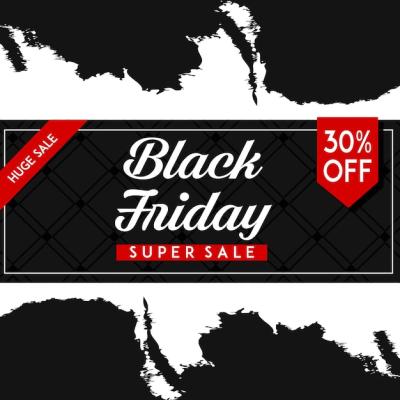 Black Friday Vector Backgrounds – Free Download